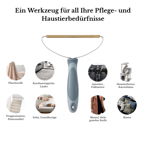 Tragbarer Tierhaarentferner